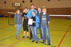 Auricher Volleyballnacht 2016 Siegerehrung